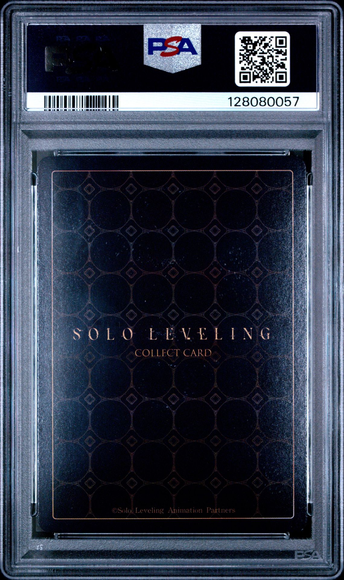 2025 Solo Leveling Collect Card Series 1 Sung Jinwoo #070 (P) Gem Mt 10 back