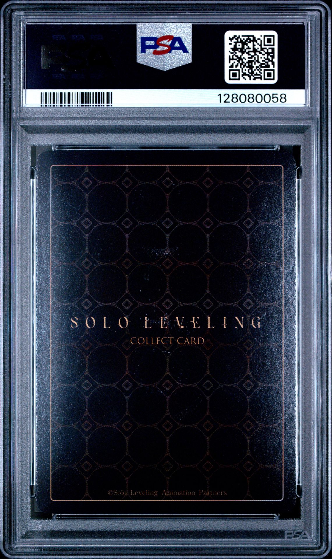 2025 Solo Leveling Collect Card Series 1 Choi Jong-In #075 (P) Gem Mt 10 back