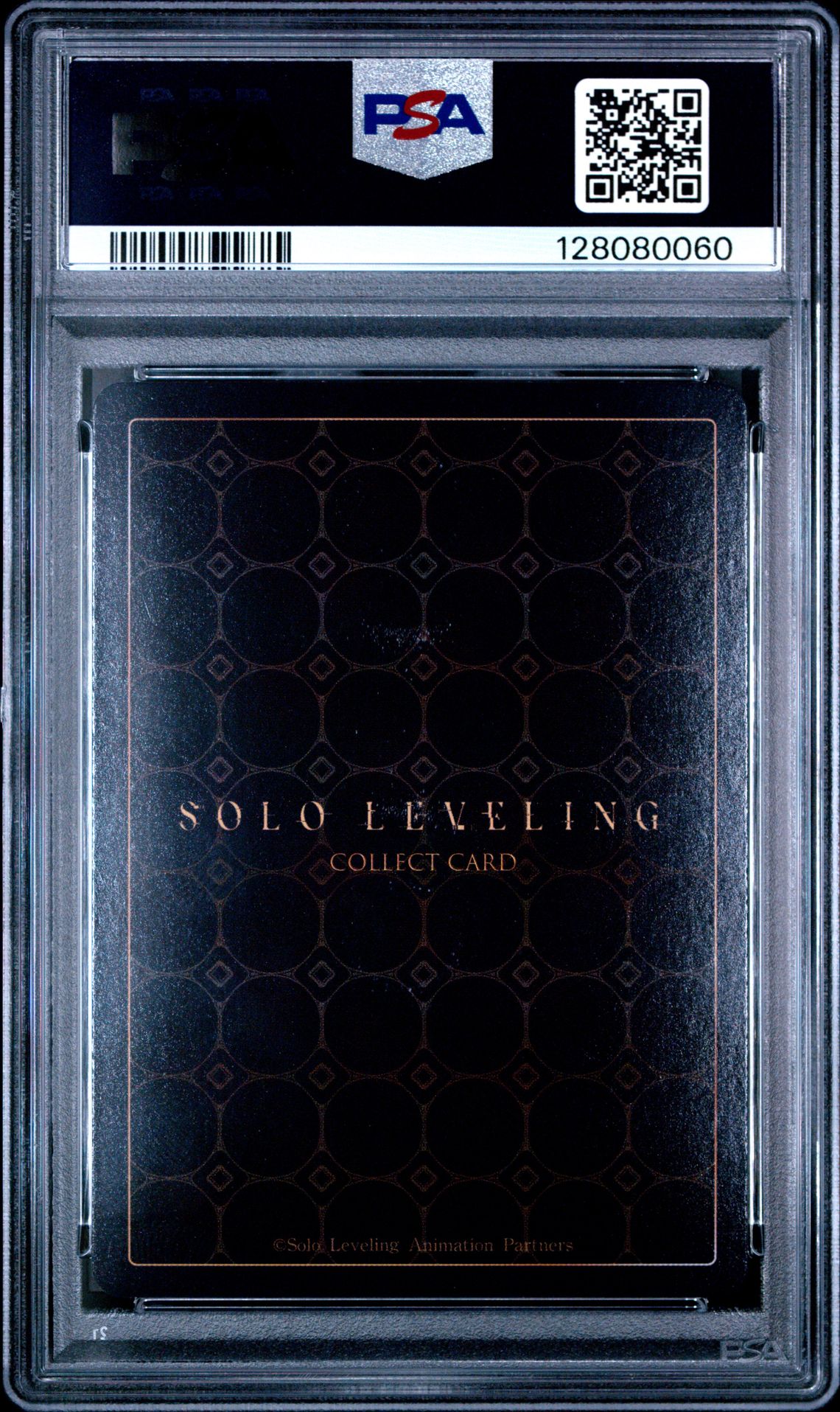 2025 Solo Leveling Collect Card Series 1 Igris #092 Gem Mt 10 back