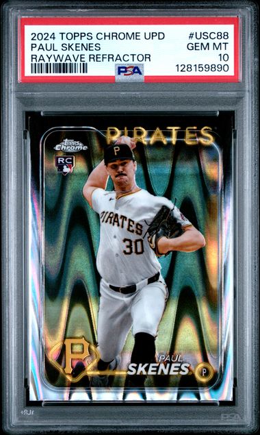 2024 Topps Topps Chrome Refractor #USC88 Paul Skenes front