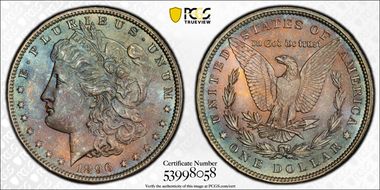 1896 $1 MS65