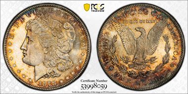 1878-S $1 MS64