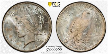 1925 $1 MS65