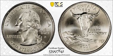 2007-P 25C Montana Satin Finish SP67