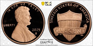 2025-S 1C Shield PR69DCAM