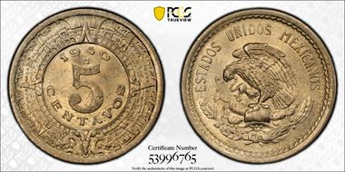 1940-M 5C KM-423 MS64