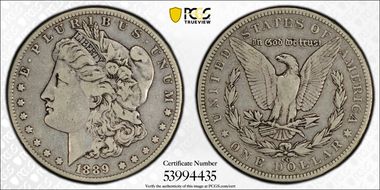 1889-CC $1 VF20