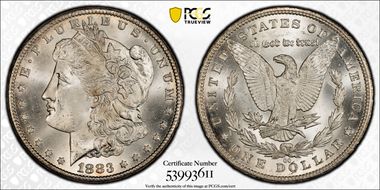 1883-CC $1 MS65