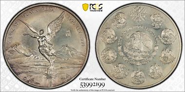 1998-Mo 2 Onza Libertad Ag MS63