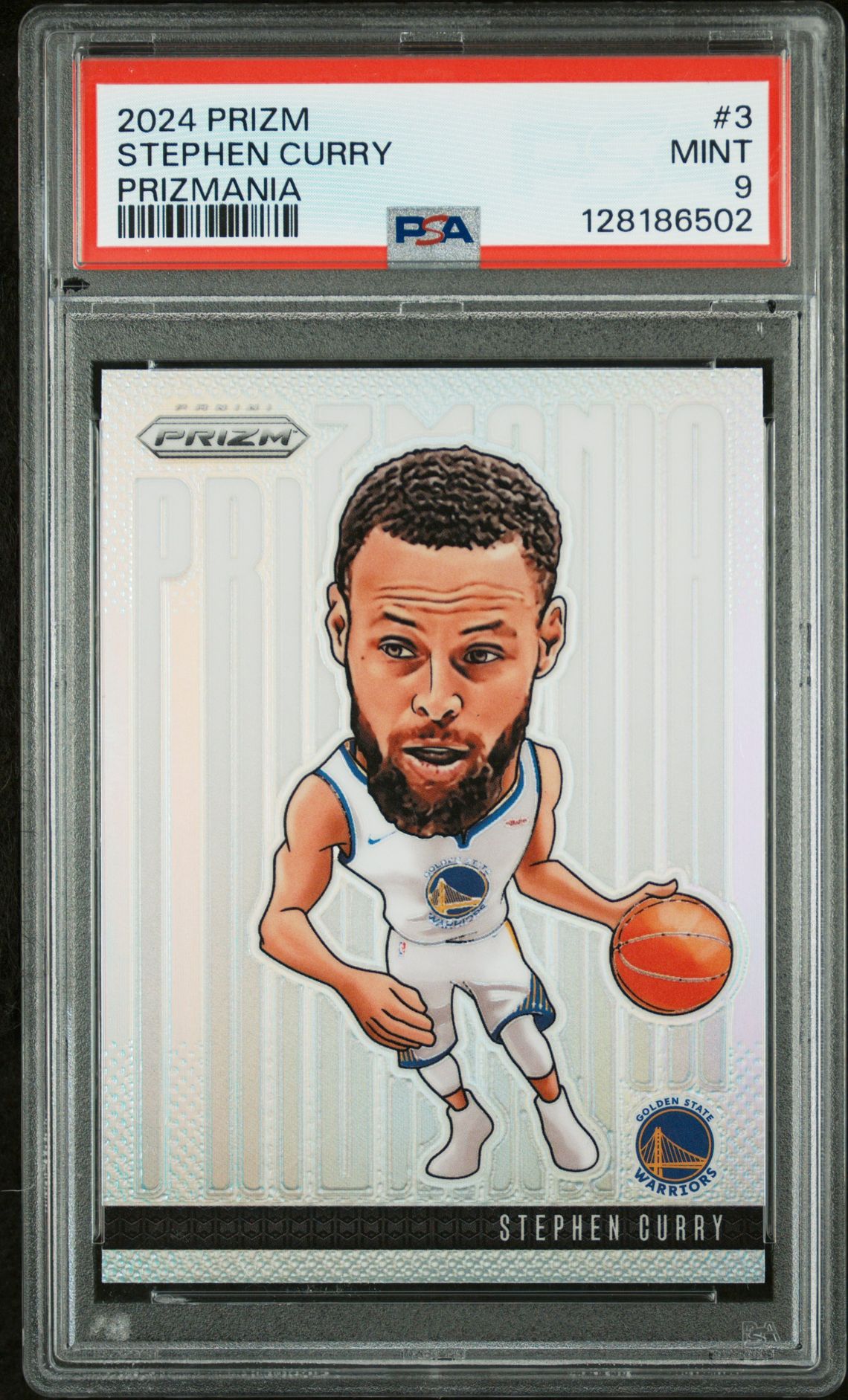 2024 Panini PANINI PRIZM PRIZMANIA #3 Stephen Curry front