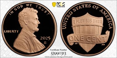 2025-S 1C Shield PR69DCAM