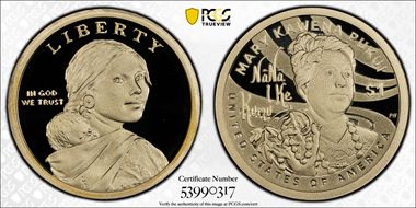 2025-S $1 Native American PR70DCAM