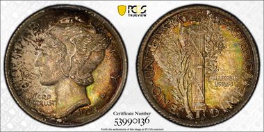 1923 10C MS66FB