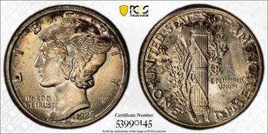 1926 10C MS66+ FB