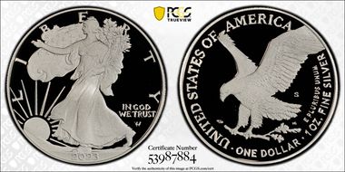 2023-S $1 Silver Eagle PR69DCAM