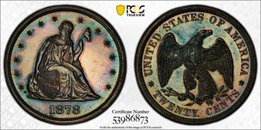 1878 20C PR65