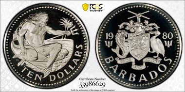 1980-FM $10 PR69DCAM