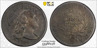 1794 1C Head of 1794 VG10BN