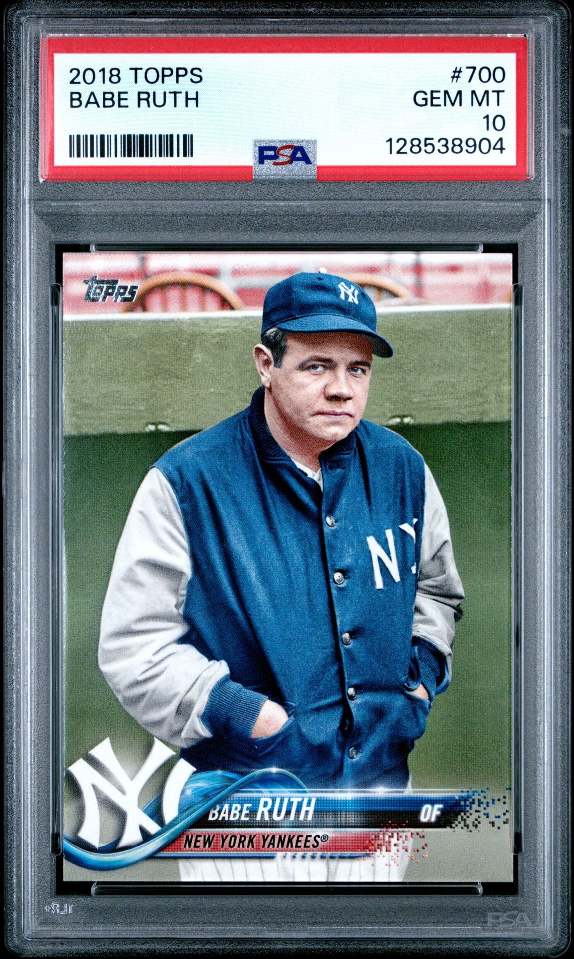 2018 Topps TOPPS #700 Babe Ruth front