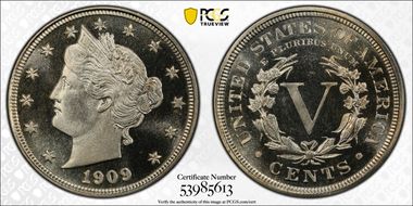 1909 5C PR67DCAM