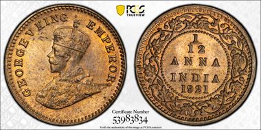 1921(C) 1/12 An SW-8.548 MS64RB