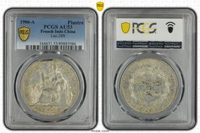 1906-A Piastre Lec-289 AU53