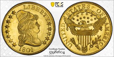 1801 $10 MS64
