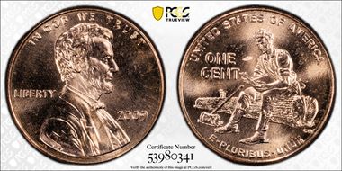 2009 1C Lincoln-Formative Years MS67RD