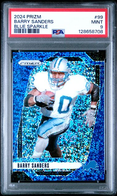 2024 Panini Prizm Blue #99 Barry Sanders front