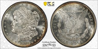1878-S $1 MS63