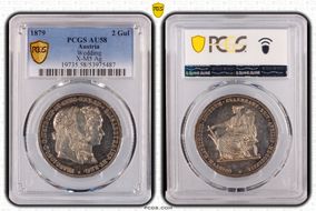 1879 2 Gul Wedding X-M5  Ag AU58