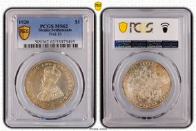1920 $1 Prid-10 MS62