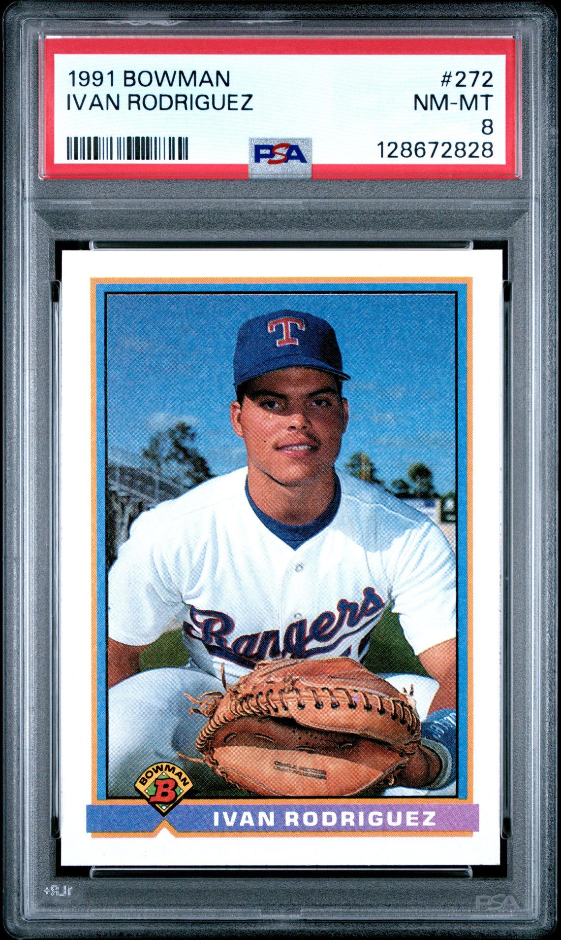 1991 Bowman BOWMAN #272 Ivan Rodriguez front