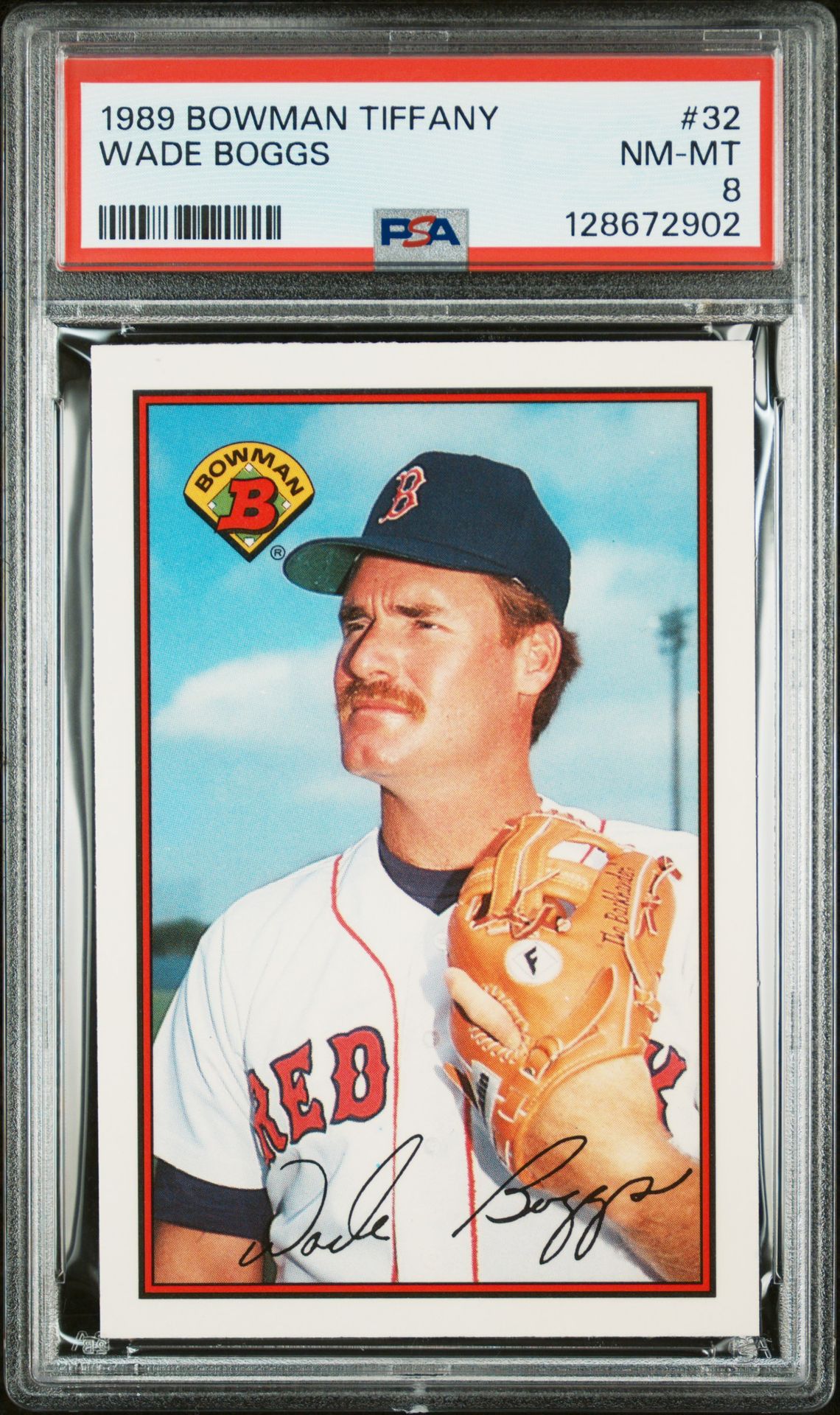1989 Bowman BOWMAN TIFFANY #32 Wade Boggs front