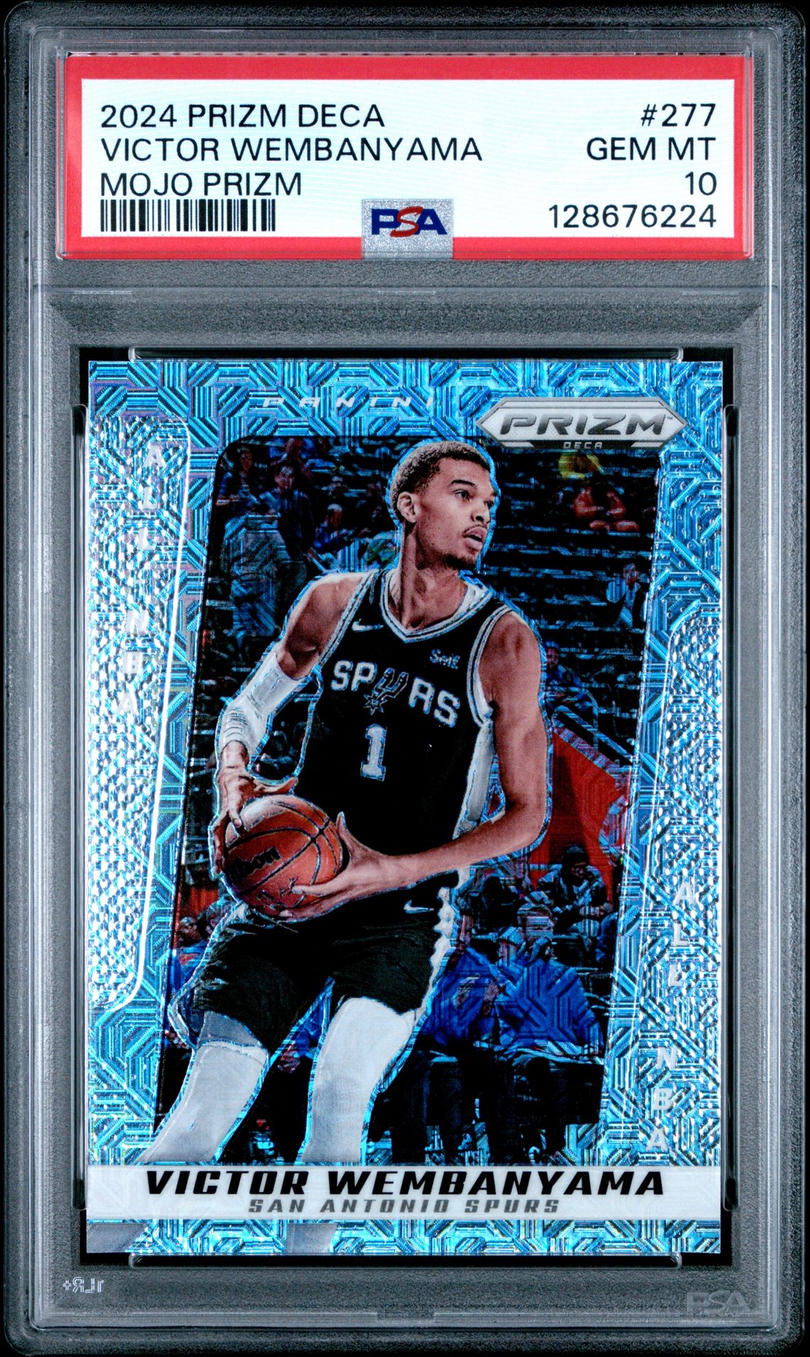 2024 Panini PANINI PRIZM DECA Mojo #277 Victor Wembanyama front