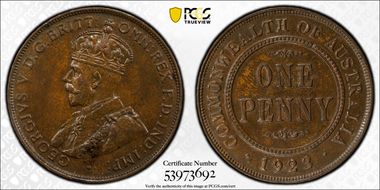 1923 (m) 1D MS63BN
