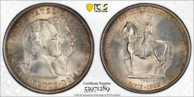 1900 $1 Lafayette N1