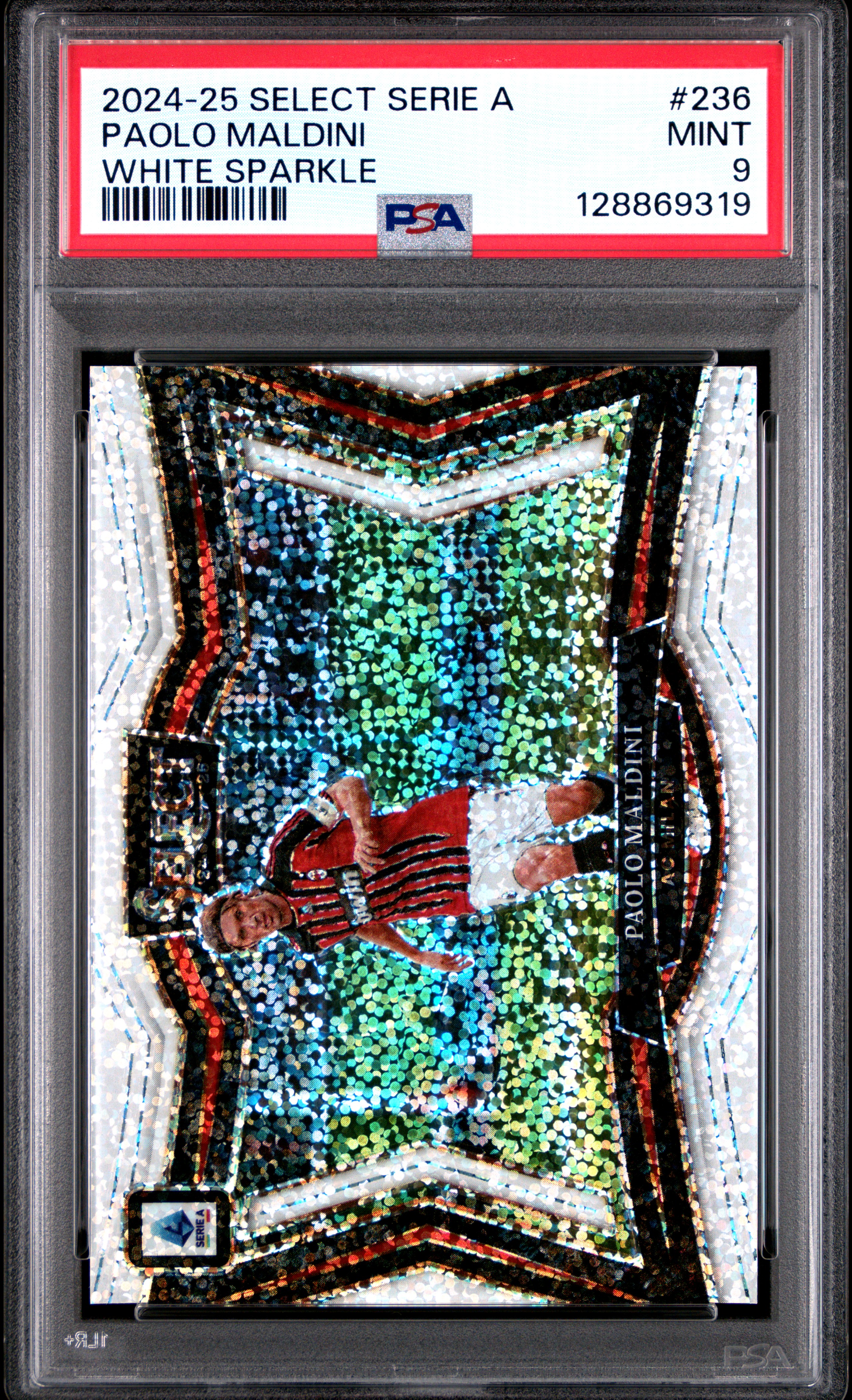 2024 #236 Paolo Maldini PSA 9 Panini Select Serie A