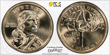 2023-D $1 Native American Position B MS67