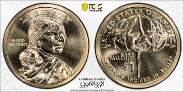 2023-D $1 Native American Position B MS67