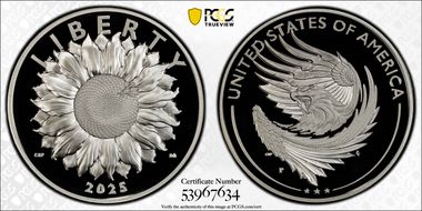 2025-P Medal American Liberty PR69DCAM