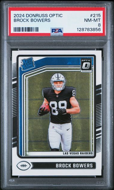 2024 Panini Donruss Optic #215 Brock Bowers front