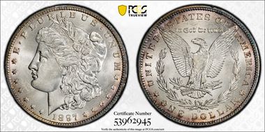 1897-O $1 MS62