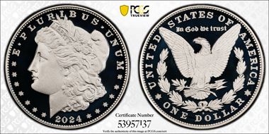 2024-S $1 Morgan Dollar PR70DCAM