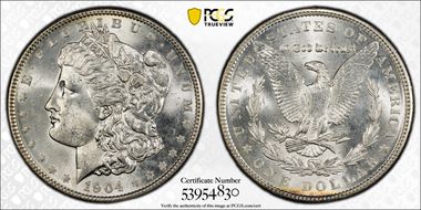 1904 $1 MS63