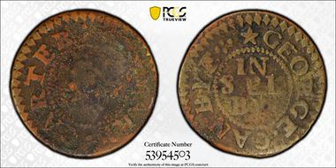 (17th C.) Token BW-307 AE Carter/Canbye N1