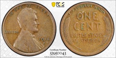 1914-D 1C VG8BN