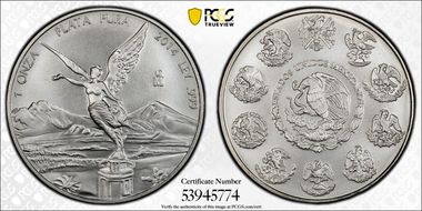 2014-Mo Onza Libertad Ag MS69