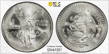 1988-Mo Onza Libertad Ag - DDO MS66