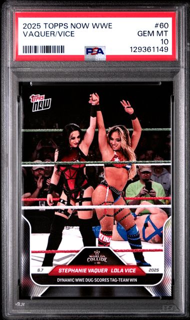 2025 Topps Topps Now #60 Stephanie Vaquer front